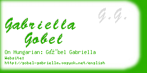 gabriella gobel business card